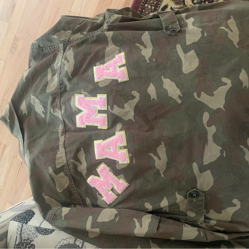 Utility Jacket with Mama Patches